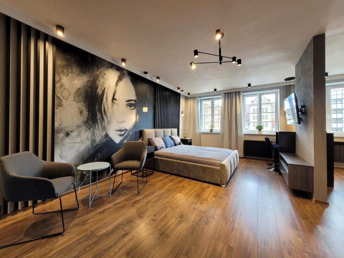 Apartament Stare Miasto Gdansk Z Widokiem Na Motlawe מראה חיצוני תמונה