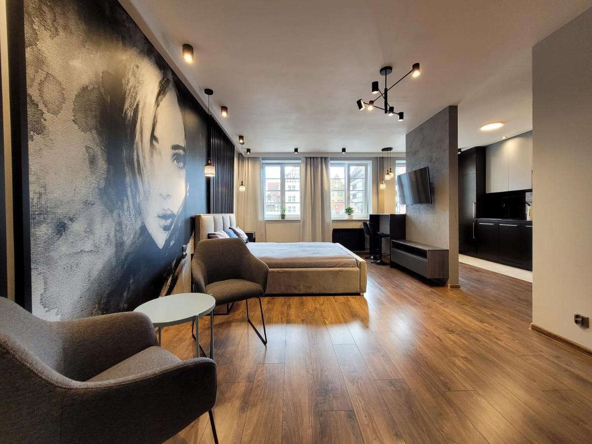 Apartament Stare Miasto Gdansk Z Widokiem Na Motlawe מראה חיצוני תמונה